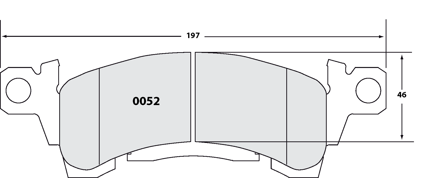 PFC Racing Brake Pads - 0052