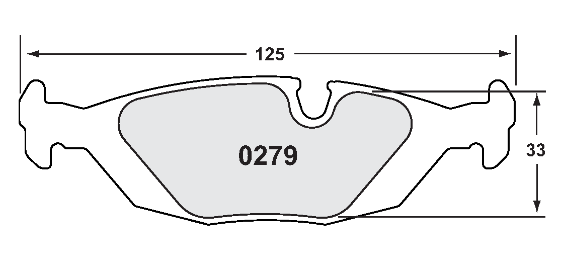 PFC Racing Brake Pads - 0279