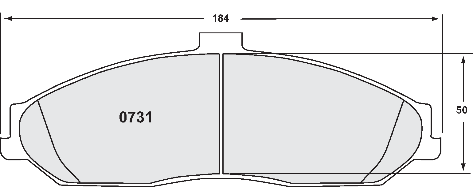 PFC Racing Brake Pads - 0731