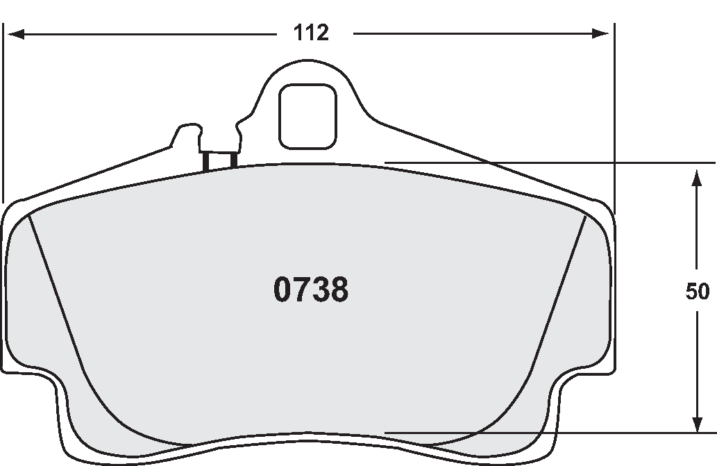 PFC Racing Brake Pads - 0738
