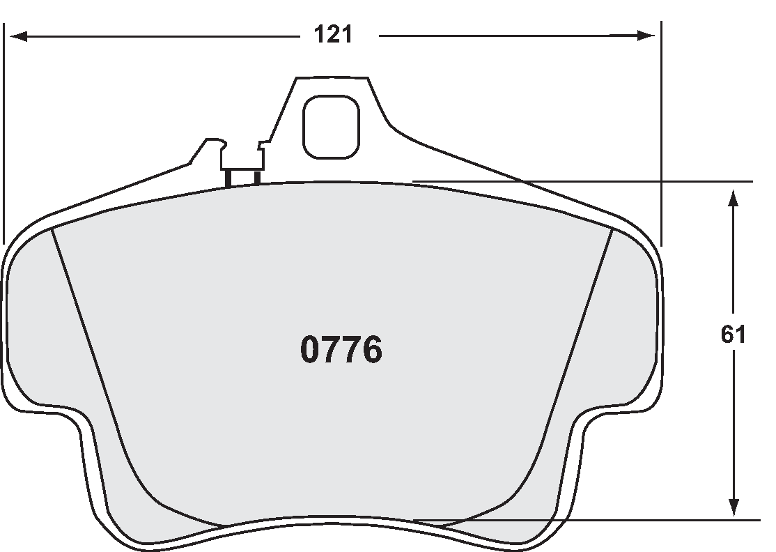 PFC Racing Brake Pads - 0776