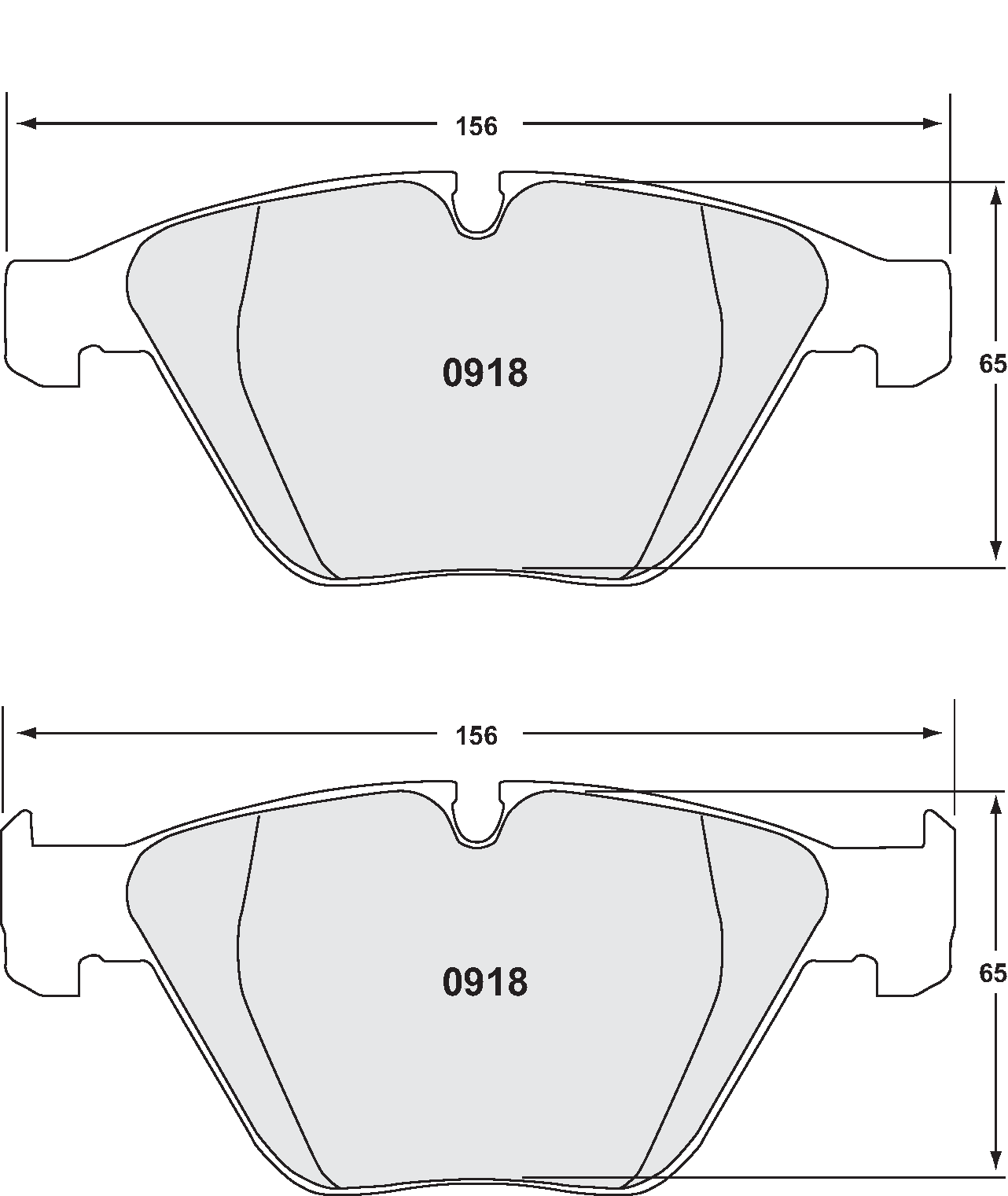 PFC Racing Brake Pads - 0918