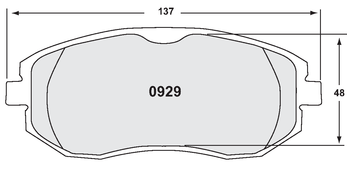 PFC Racing Brake Pads - 0929