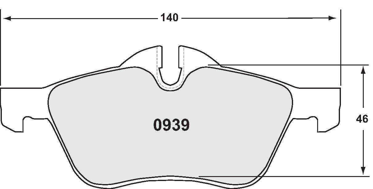 PFC Racing Brake Pads - 0939