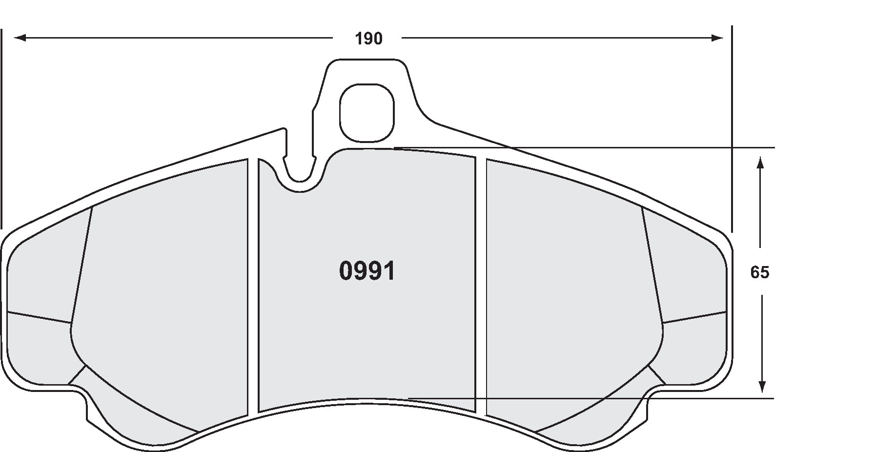 PFC Racing Brake Pads - 0991