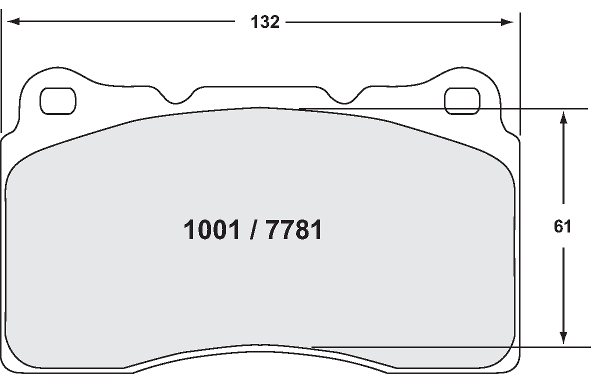 PFC Racing Brake Pads - 7781