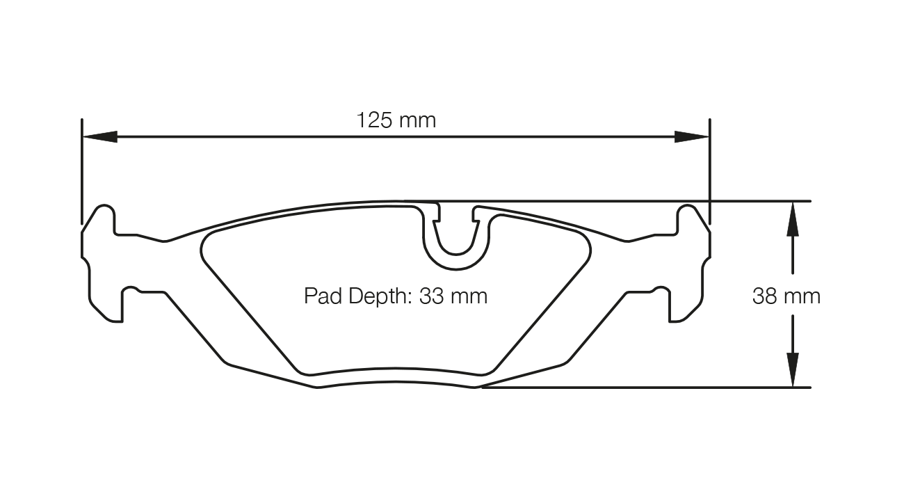 Pagid Racing Brake Pads - 1141