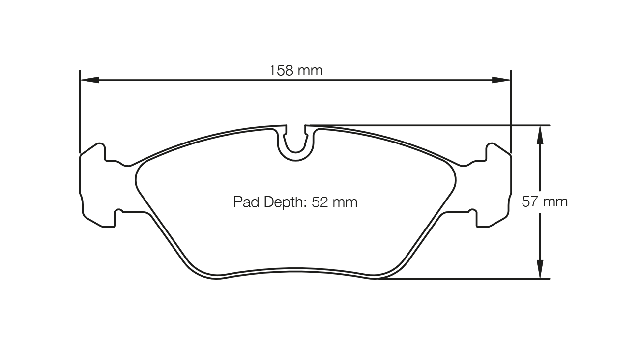 Pagid Racing Brake Pads - 1144