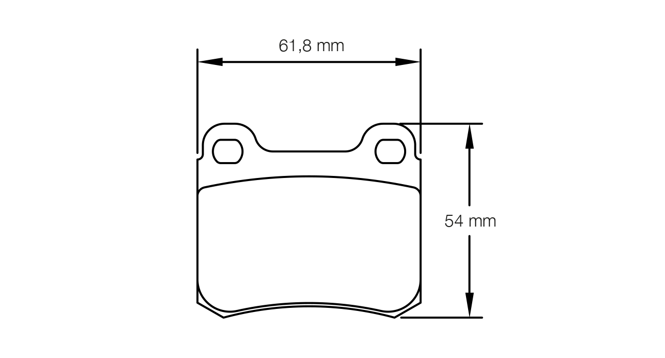 Pagid Racing Brake Pads - 1151