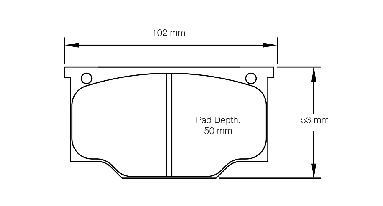 Pagid Racing Brake Pads - 1192