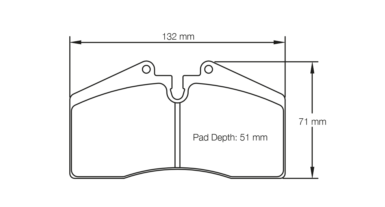 Pagid Racing Brake Pads - 1204