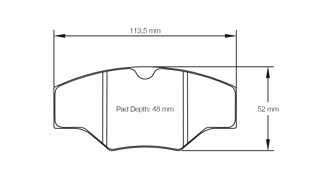 Pagid Racing Brake Pads - 1265