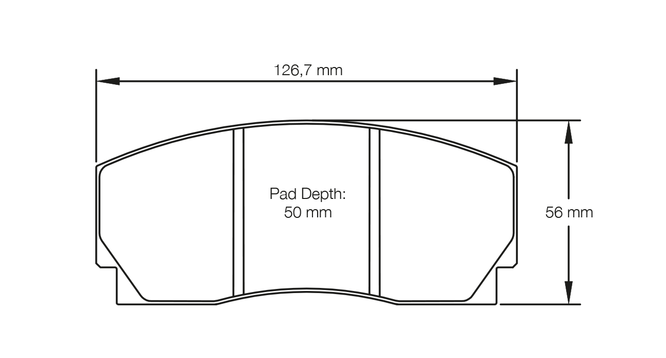 Pagid Racing Brake Pads - 1269