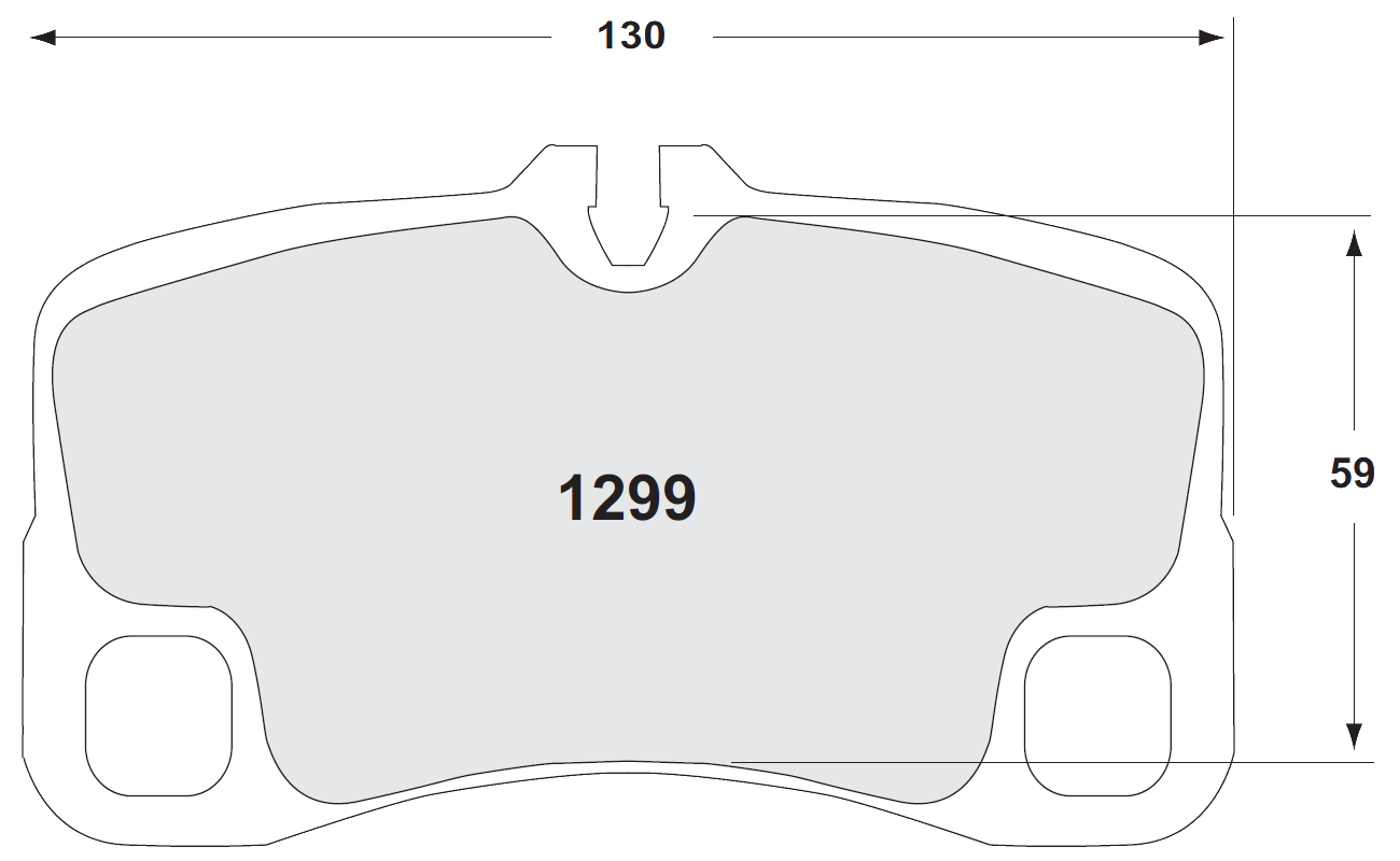 PFC Racing Brake Pads - 1299