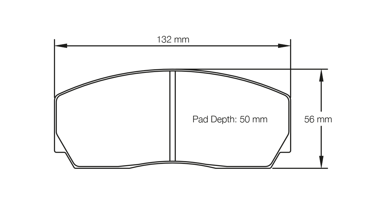 Pagid Racing Brake Pads - 1361