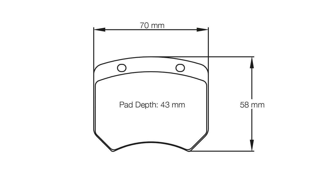 Pagid Racing Brake Pads - 1363