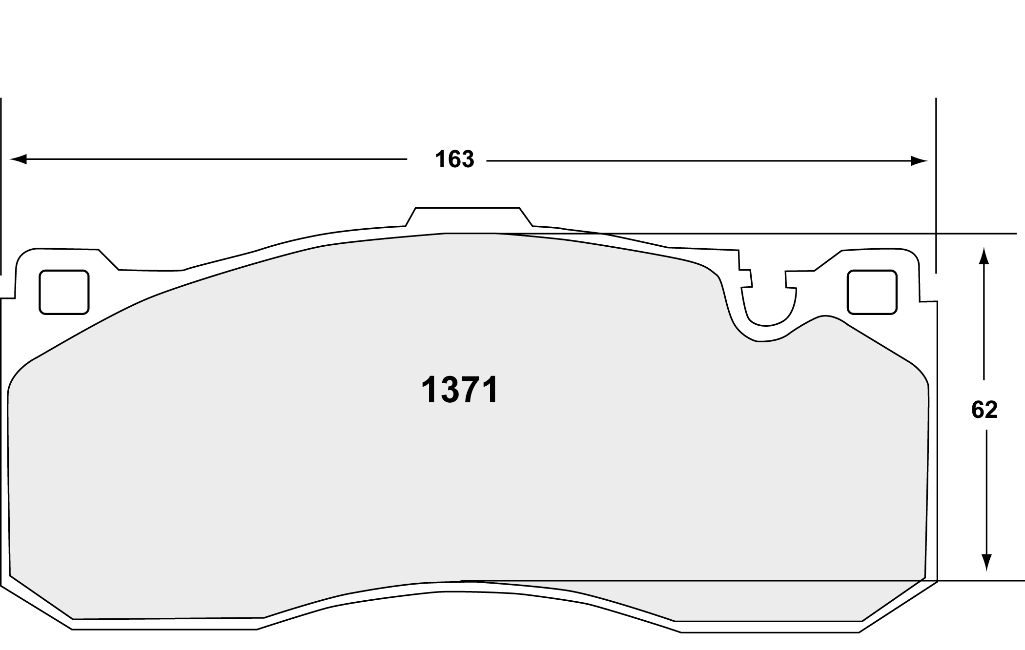 PFC Racing Brake Pads - 1371