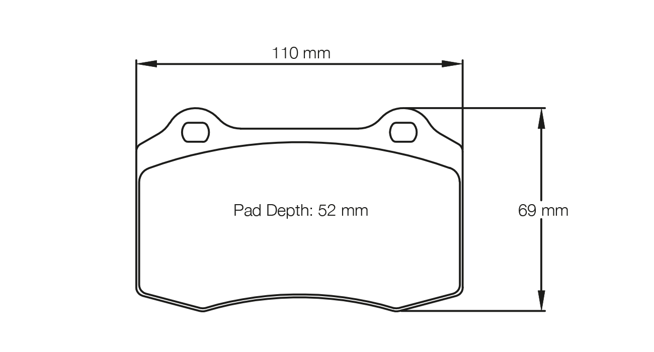 Pagid Racing Brake Pads - 1408