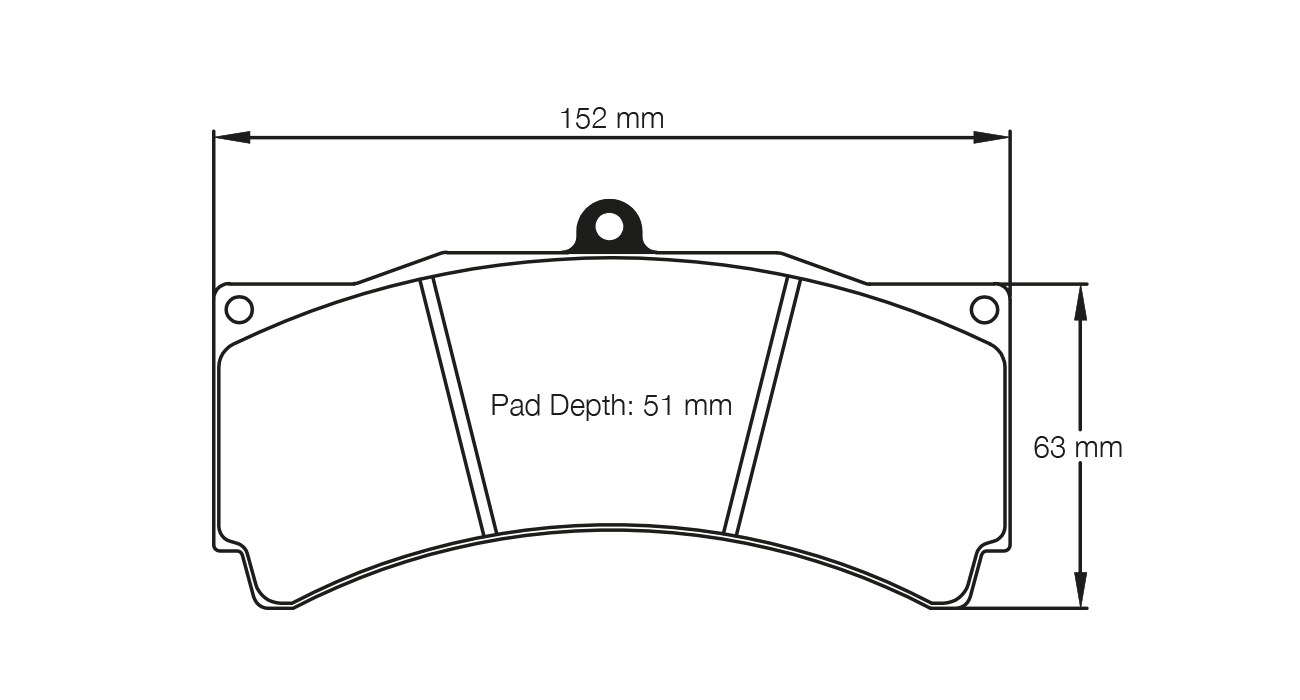 Pagid Racing Brake Pads - 1538