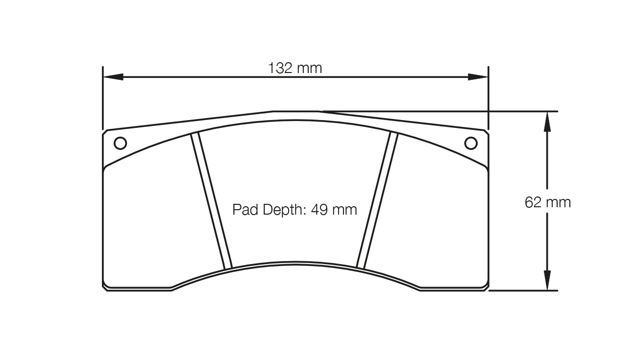 Pagid Racing Brake Pads - 1595