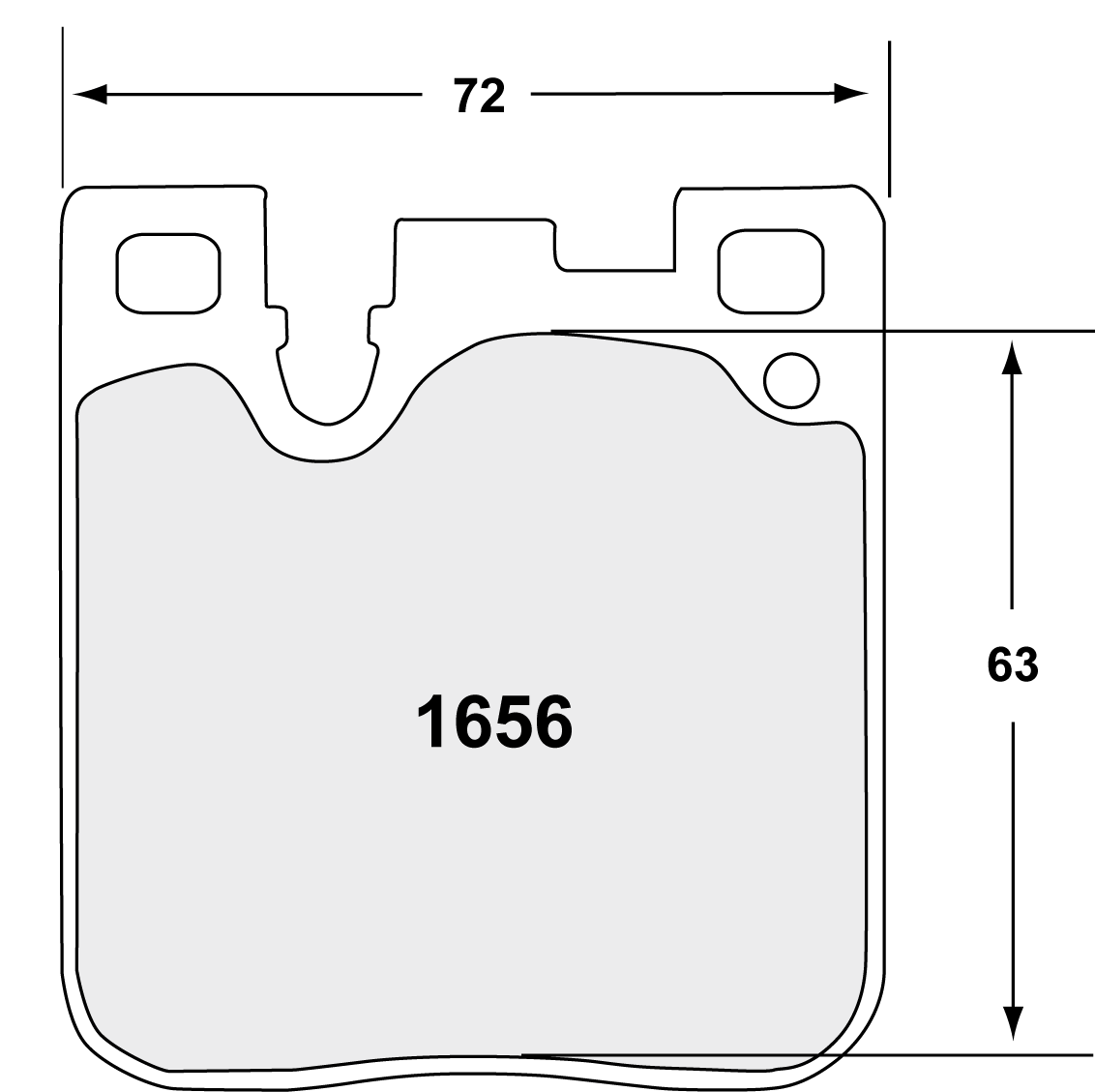 PFC Racing Brake Pads - 1656