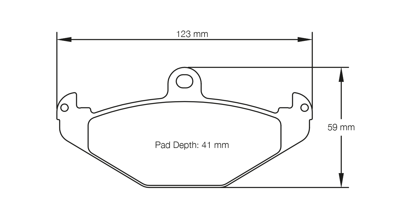 Pagid Racing Brake Pads - 1682