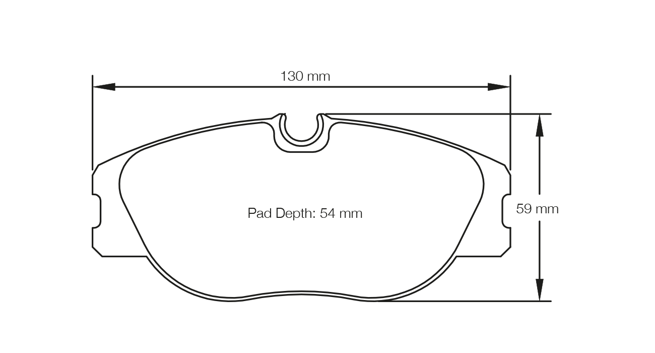 Pagid Racing Brake Pads - 1702