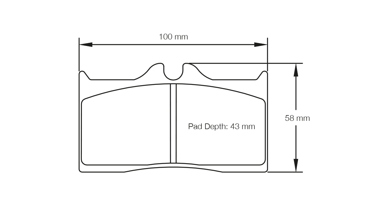 Pagid Racing Brake Pads - 1712