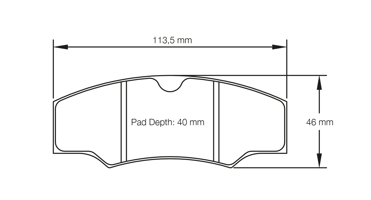 Pagid Racing Brake Pads - 1749