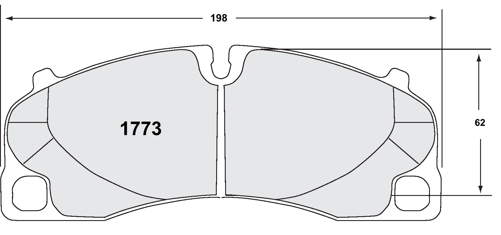 PFC Racing Brake Pads - 1773