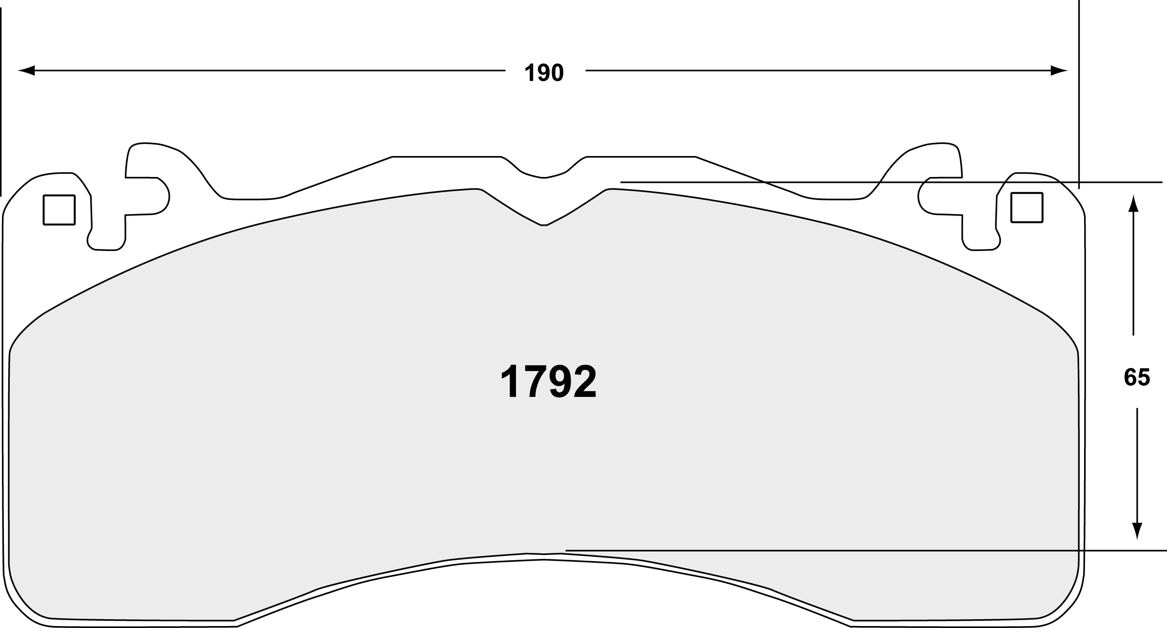 PFC Racing Brake Pads - 1792
