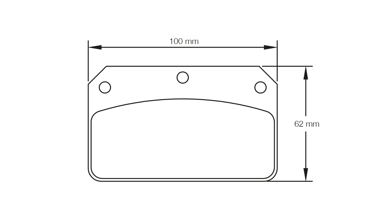 Pagid Racing Brake Pads - 1796