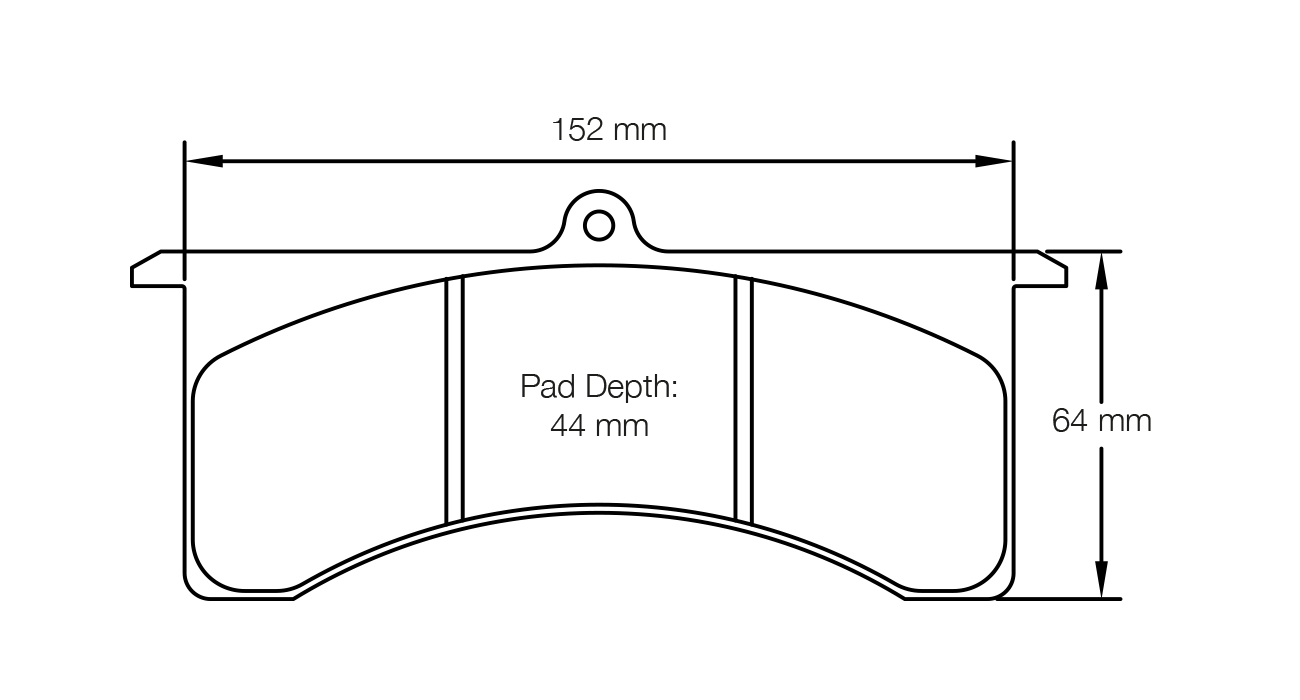 Pagid Racing Brake Pads - 1798