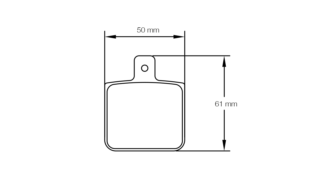 Pagid Racing Brake Pads - 1809