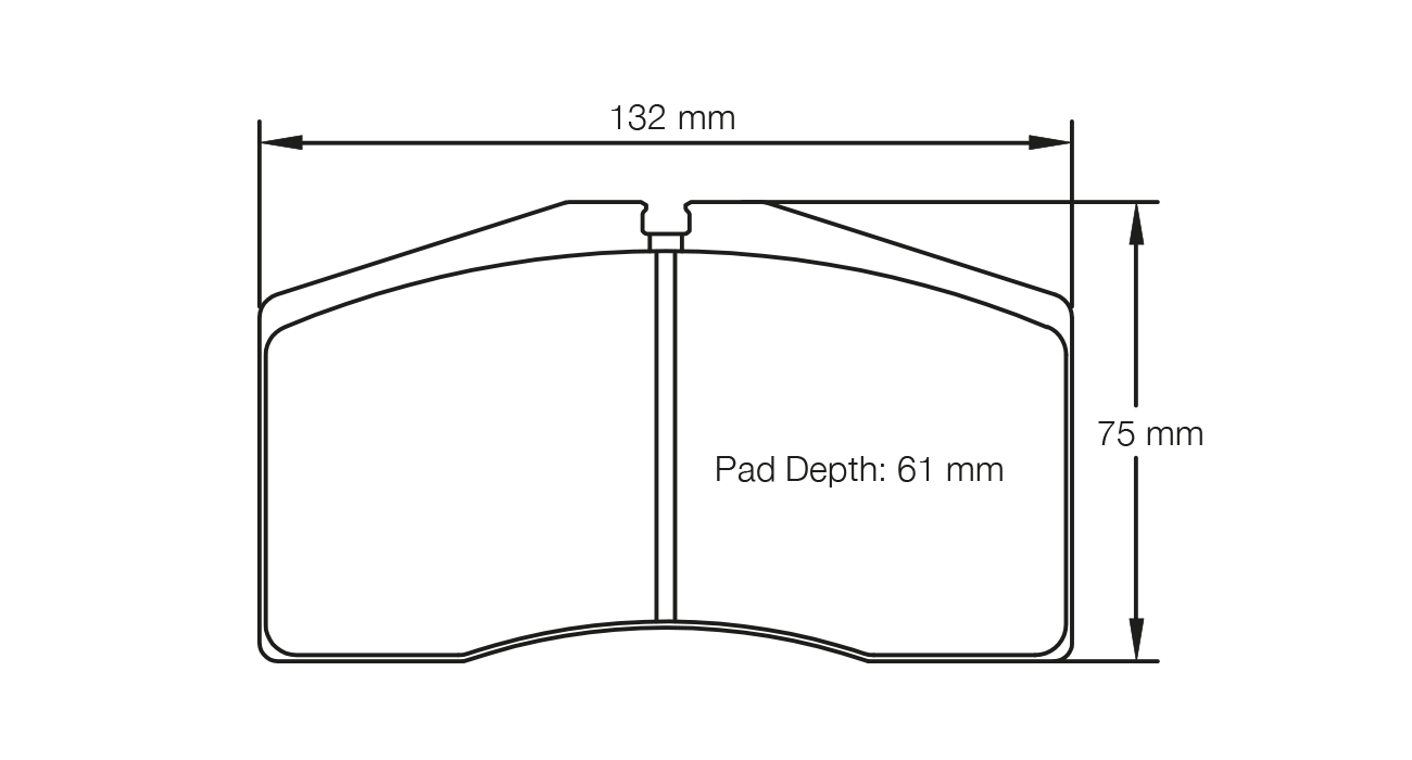 Pagid Racing Brake Pads - 1842