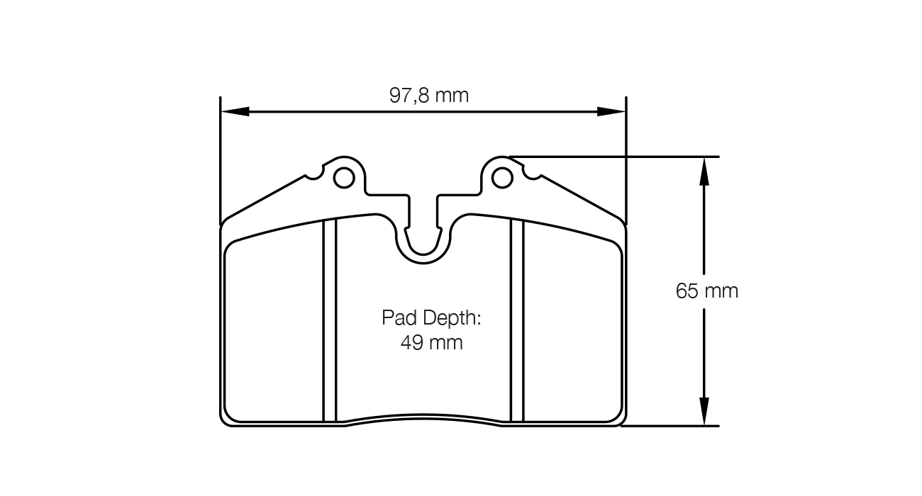 Pagid Racing Brake Pads - 1916