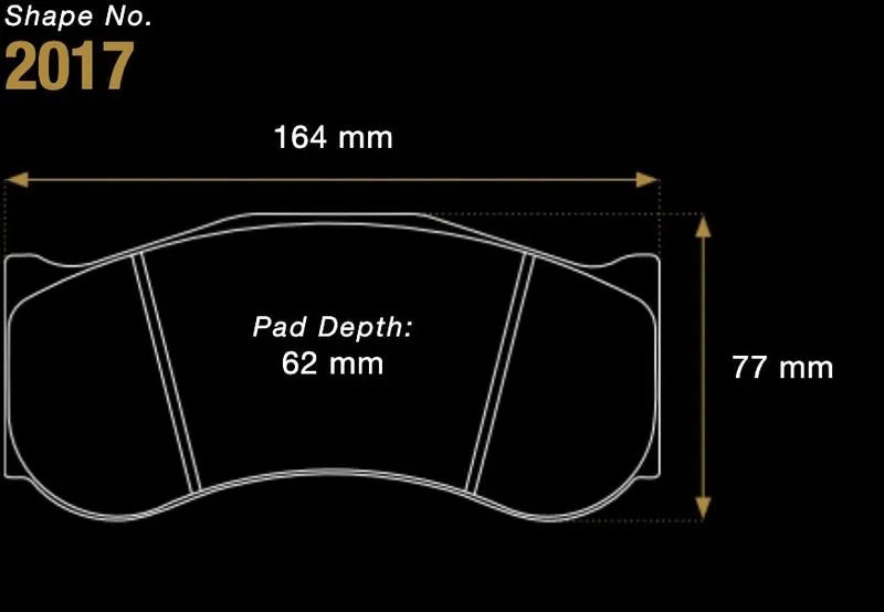 Pagid Racing RSX Premium Brake Pads