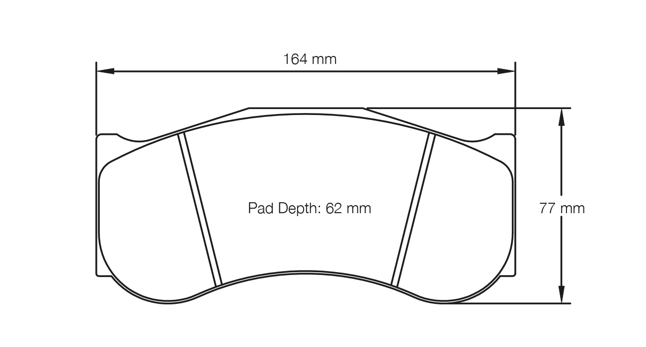 Pagid Racing Brake Pads - 2017