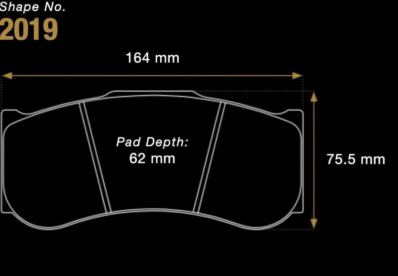 Pagid Racing RSX Premium Brake Pads