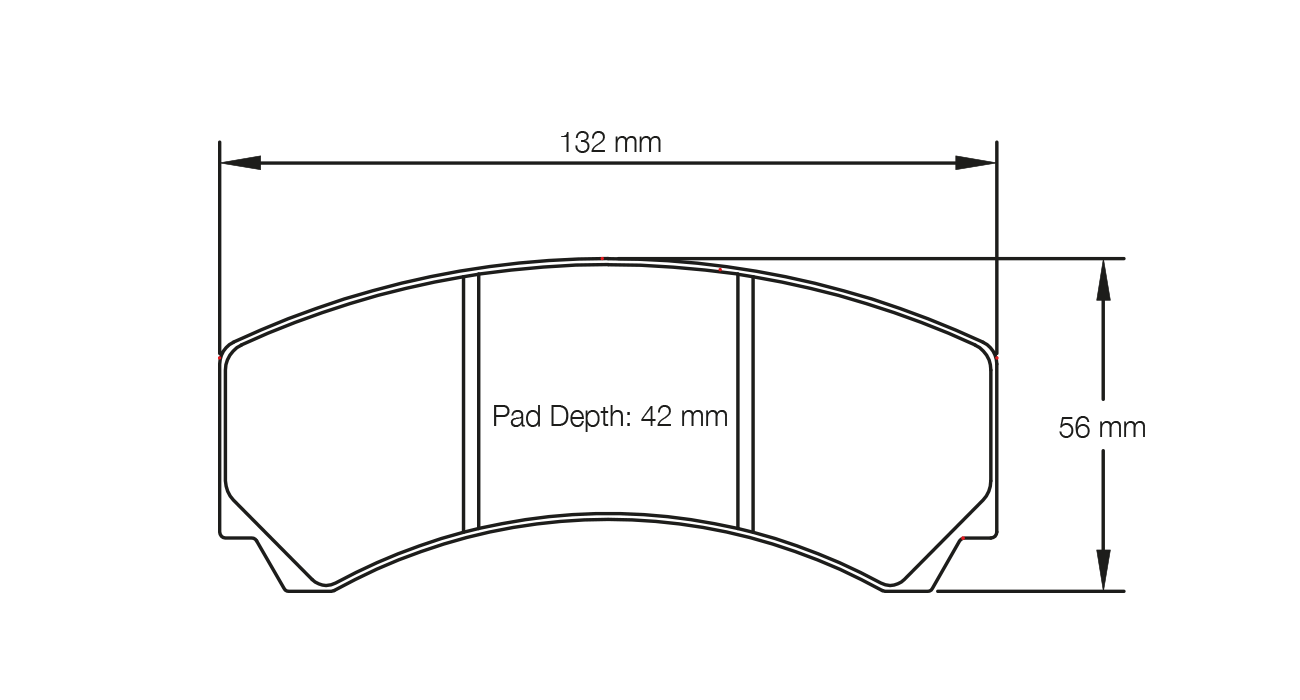 Pagid Racing Brake Pads - 2126