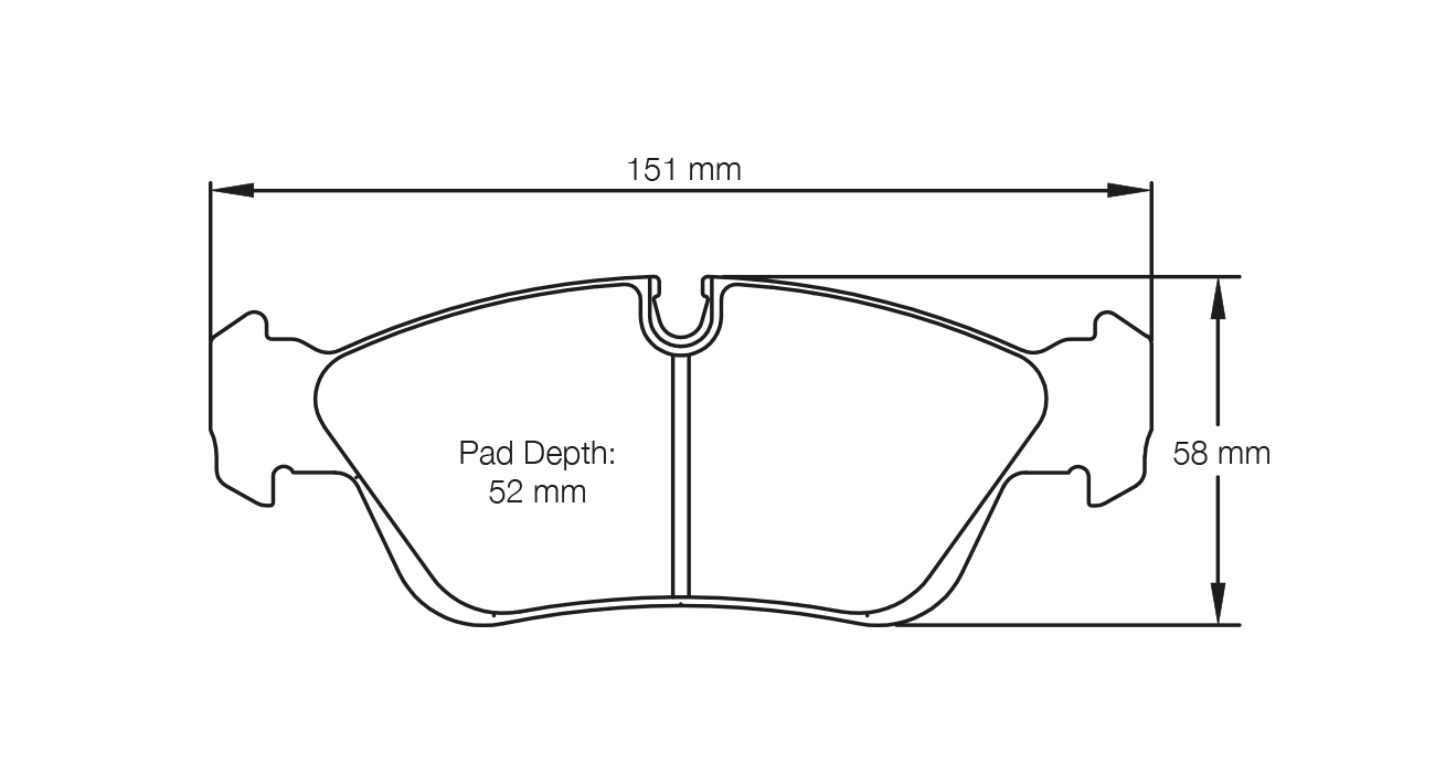 Pagid Racing Brake Pads - 2180