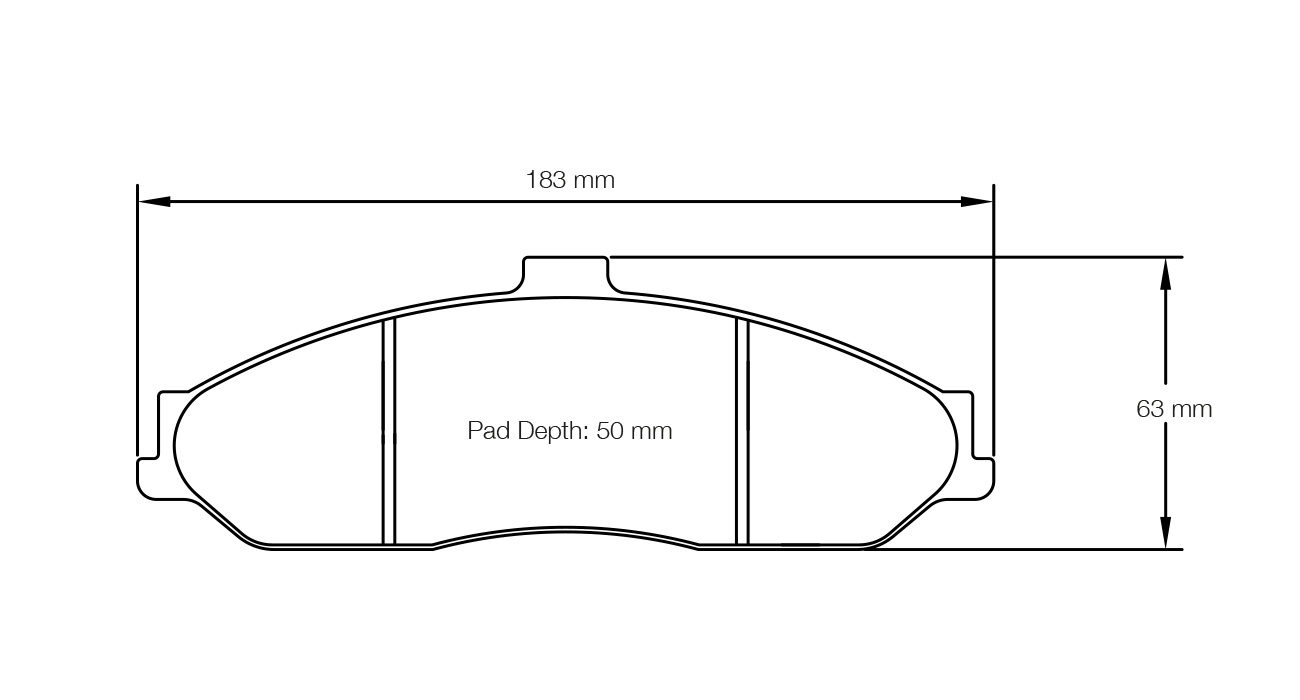 Pagid Racing Brake Pads - 2213