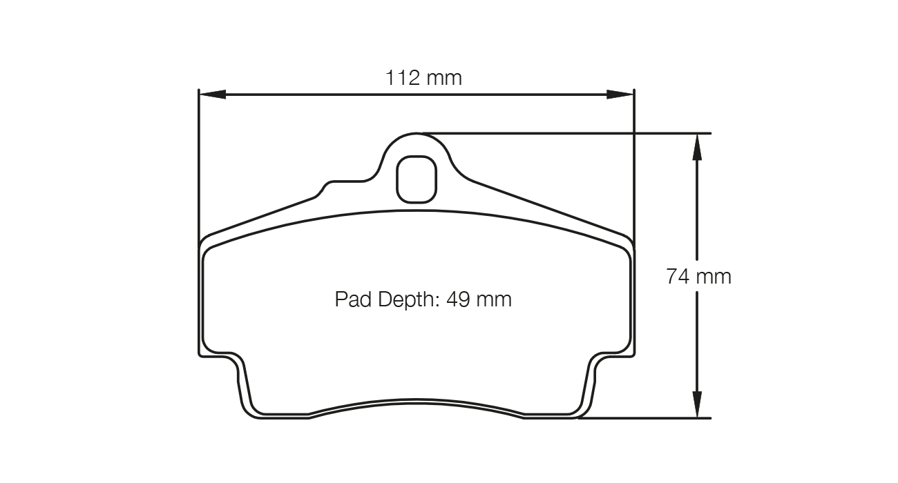 Pagid Racing Brake Pads - 2406