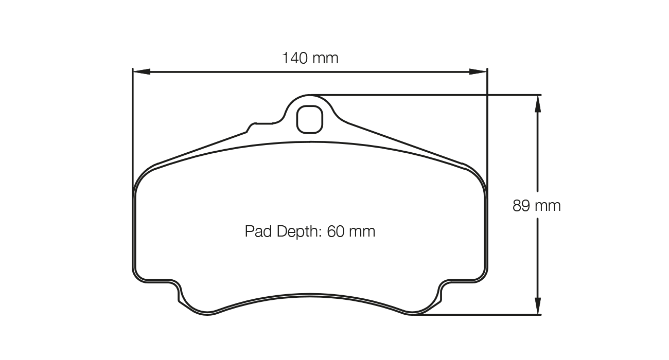 Pagid Racing Brake Pads - 2474