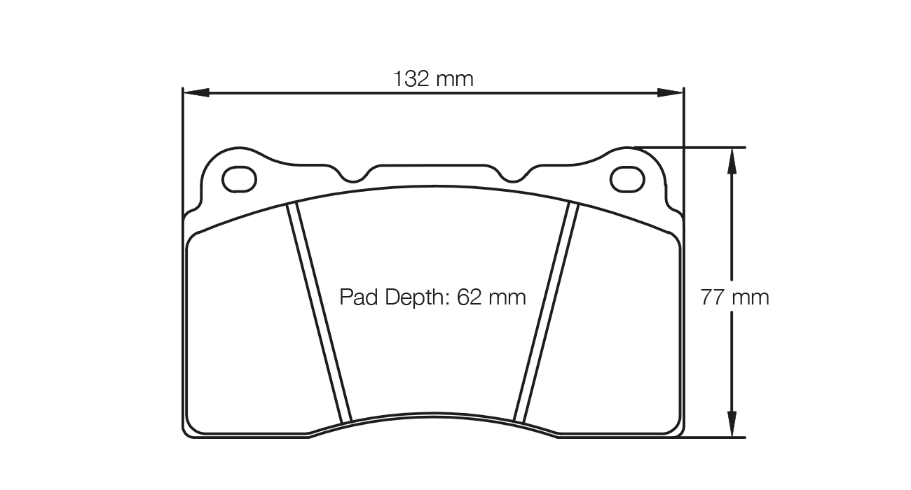 Pagid Racing Brake Pads -2487