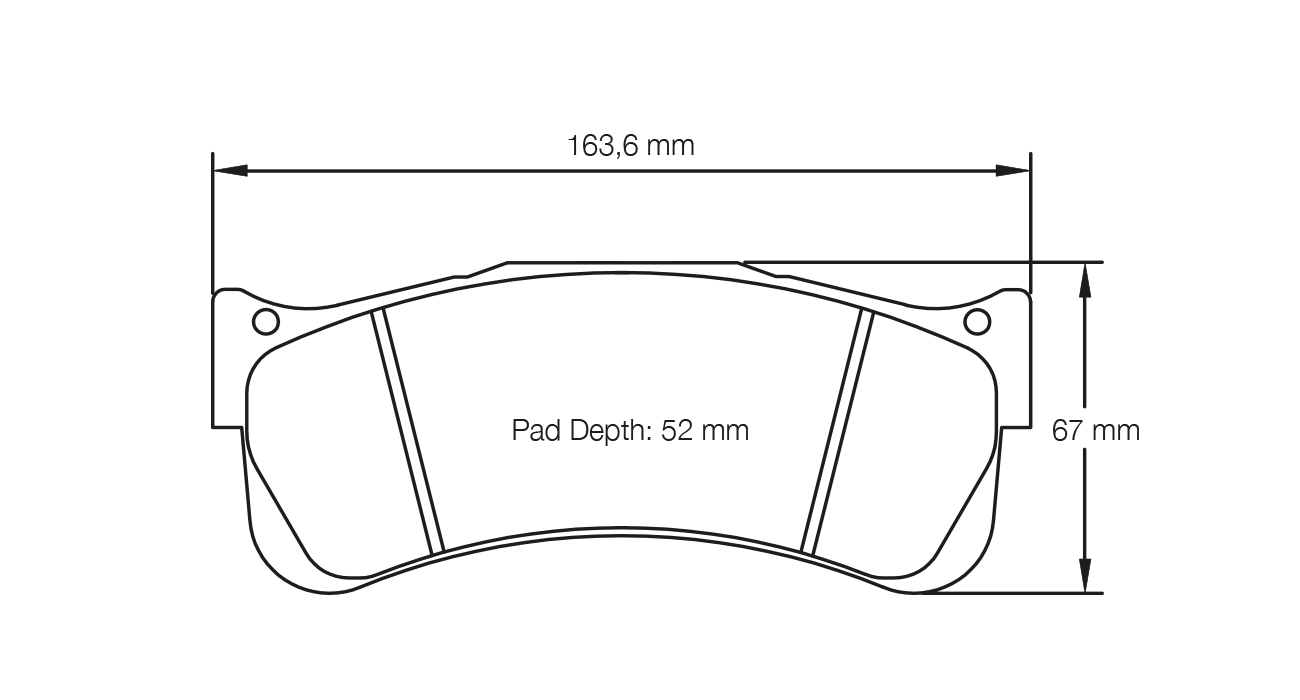 Pagid Racing Brake Pads - 2488