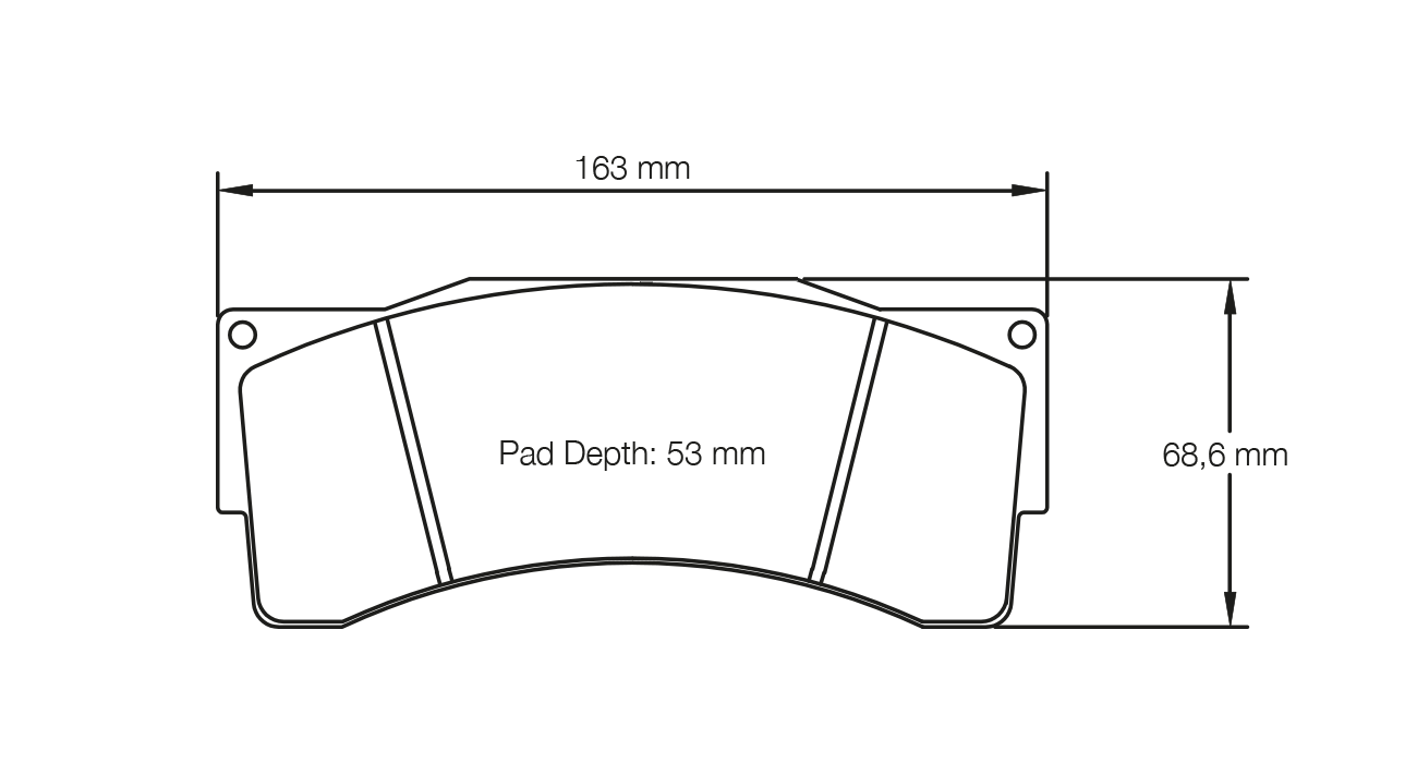 Pagid Racing Brake Pads - 2557