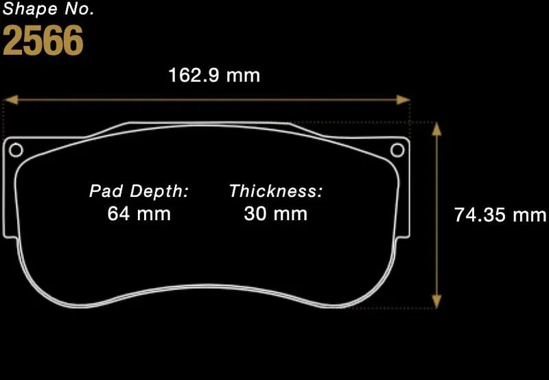 Pagid Racing RSX Premium Brake Pads