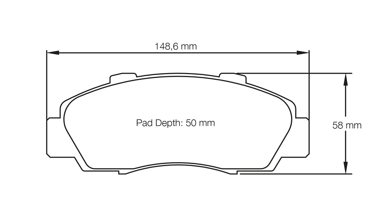 Pagid Racing Brake Pads - 2623