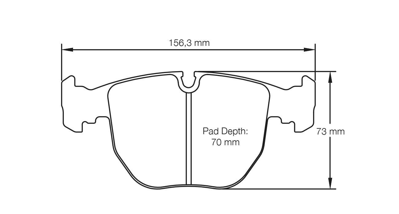 Pagid Racing Brake Pads - 2683